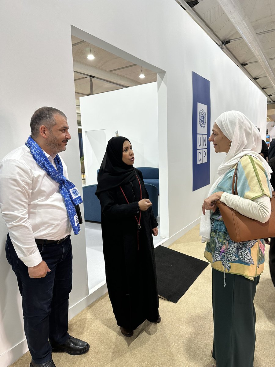 HRH princess Basma Bint Ali visiting <a href="/GEF_SGP/">Small Grants Programme</a> pavilion <a href="/Cop16Riyadh/">COP16 Riyadh</a> she has been supporting Jordan SGP program for the past two decades as NSC member and as partner <a href="/UNDPJordan/">UNDP Jordan 🇯🇴</a> <a href="/UNDPSaudiArabia/">UNDP Saudi Arabia</a> <a href="/Majidaalassaf/">majida</a> <a href="/MoENVJo/">وزارة البيئة الأردنية</a> @royalbotnic <a href="/JredsJ/">The Royal Marine Conservation Society / JREDS</a>