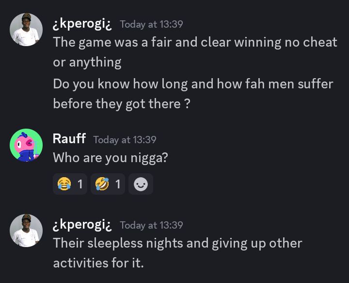 Did we go this low? 
Where cheats and bots justify their actions? 
@archerhunter_HQ