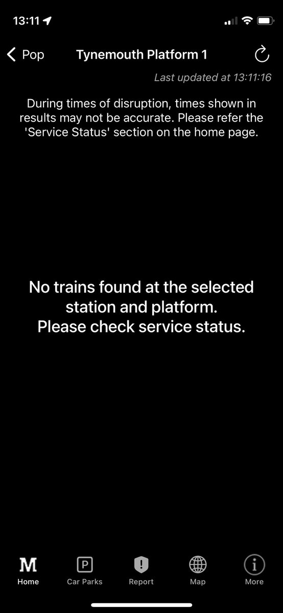 davelliott4's tweet image. Is @My_Metro running? Pop app current status for Tynemouth 🤔