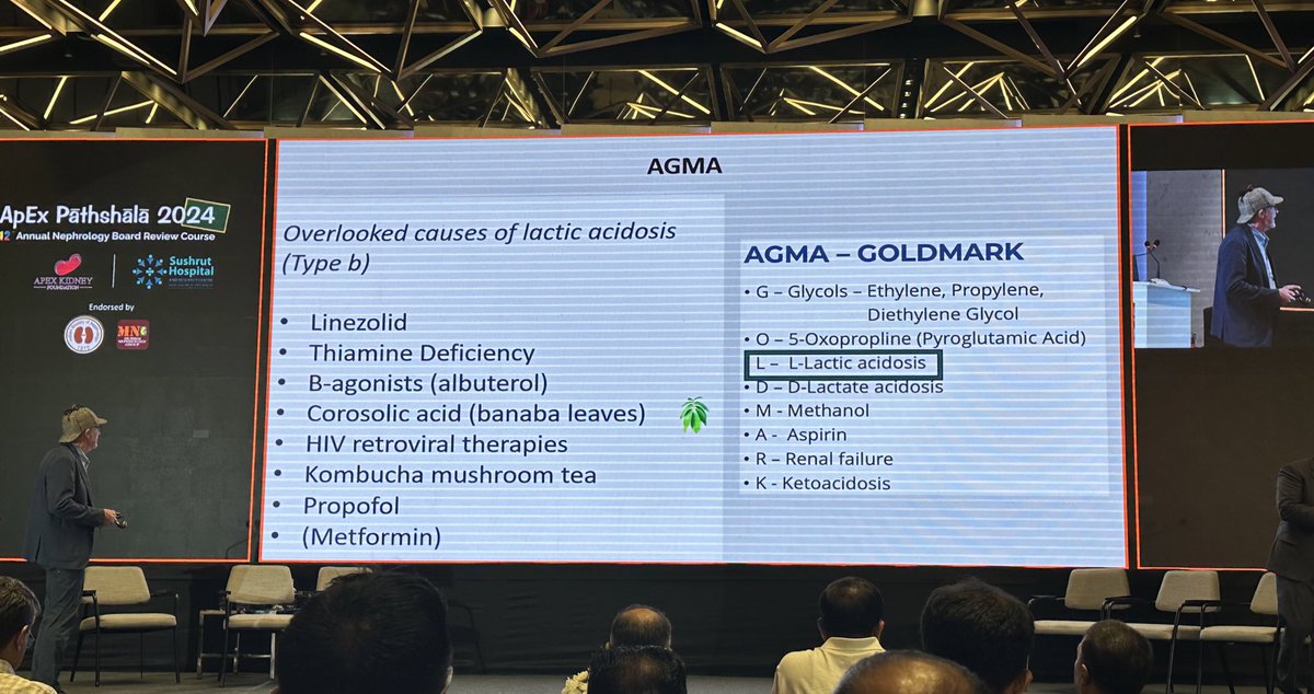 SayaliBThakare's tweet photo. “Elementary” yet overlooked causes of lactic acidosis 

@NephRodby @kidney_boy 

#ApexPathshala https://t.co/NgWIIdg6Xr