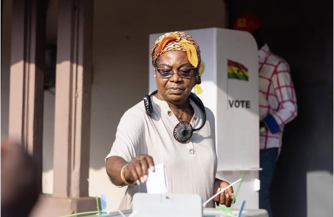 MatthewOPrempeh's tweet photo. I have just cast my vote at the Apagyafiem polling station in Manhyia South, together with my beautiful wife, Alma, and my mother.

I encourage everyone to do the same.

God bless Ghana! https://t.co/aOoO3vyMa0