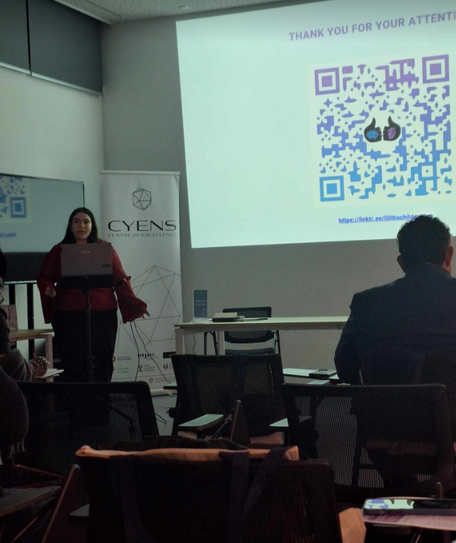 lilithschild_gs's tweet photo. ✨Our dev @elenakaskiri pitched #PrivateWitchEye in a pitching competition

We walked away with no prizes but we gained valuable: 🤝connections
💪experience
🧠knowledge

Congrats to all the teams ✨
Thank you to the organizers!😊

#lilithschildgames #businesswoman #pitching https://t.co/saDw2PfXeZ