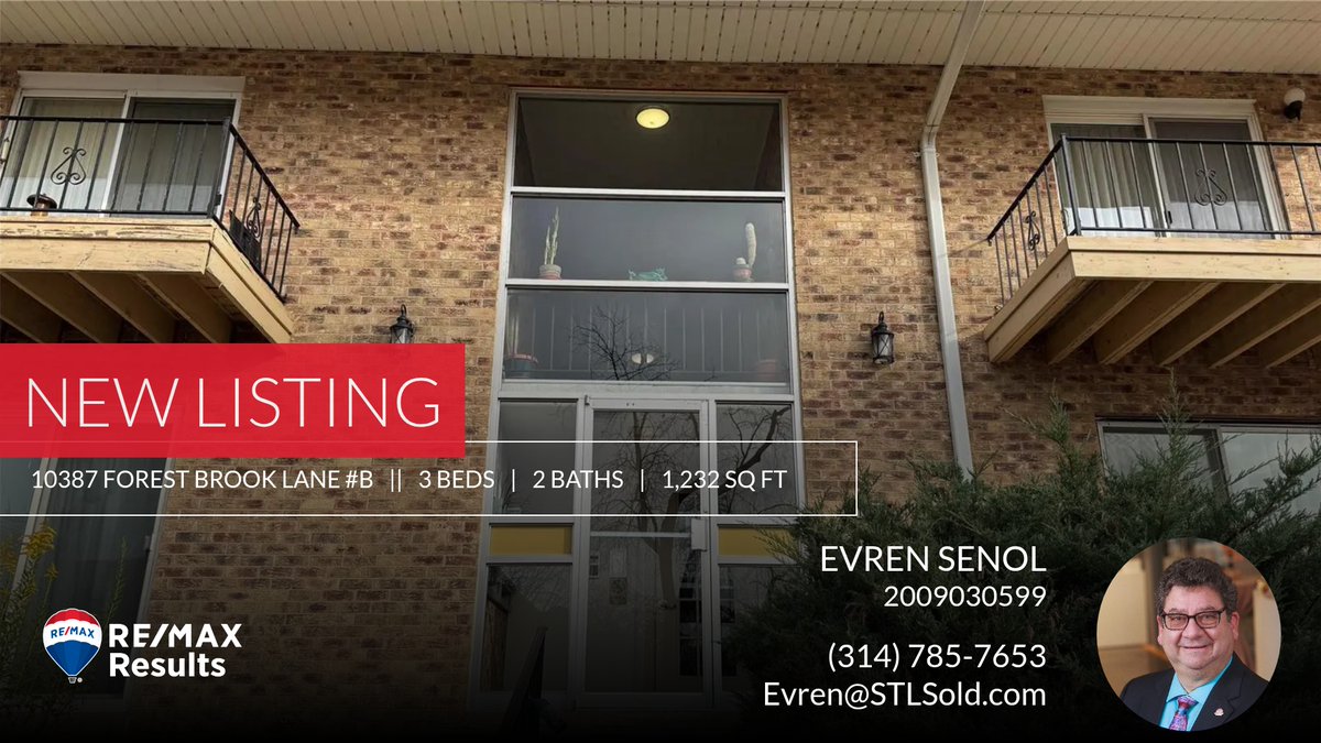 STLSOLD's tweet photo. 📍 New Listing 📍 Take a look at this fantastic new property that just hit the market located at 10387 Forest Brook Lane #b in St Louis. Reach out here or at (314) 785-7653 for more information

Consider it SOLD!(tm) Consider it LE... https://t.co/eWBW1JneRm https://t.co/e5e7M7oQTR