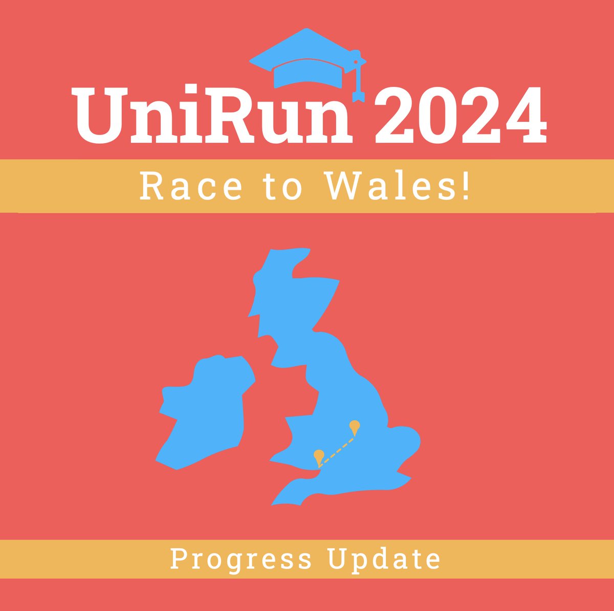 UniBrass's tweet photo. 🏃‍♂️UniRun Progress Update! 🏃‍♀️

Can you believe that week one of our UniRun fundraiser is complete?

Take a moment to check in with our runners and see how far along their 'Race to Wales'

Have you donated yet? If not, take a moment to support them via: https://t.co/HeTiFgRSmt https://t.co/THGwZHS1Aa