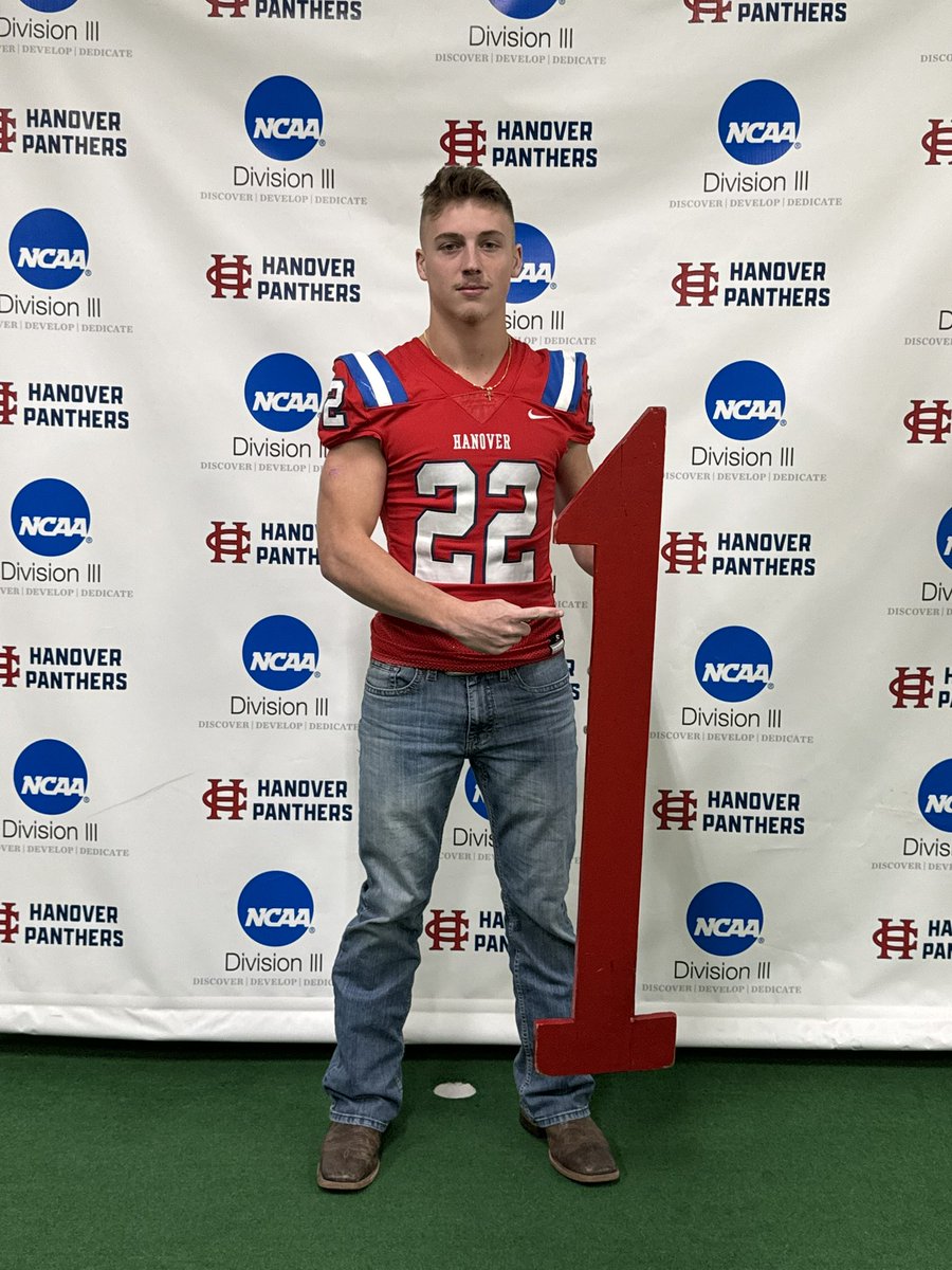 #AGTG After a great visit and conversation with <a href="/MTHEO12/">Matt Theobald</a>, I am blessed to receive my 3rd offer from <a href="/HanoverFTBL/">Hanover Football</a>!!