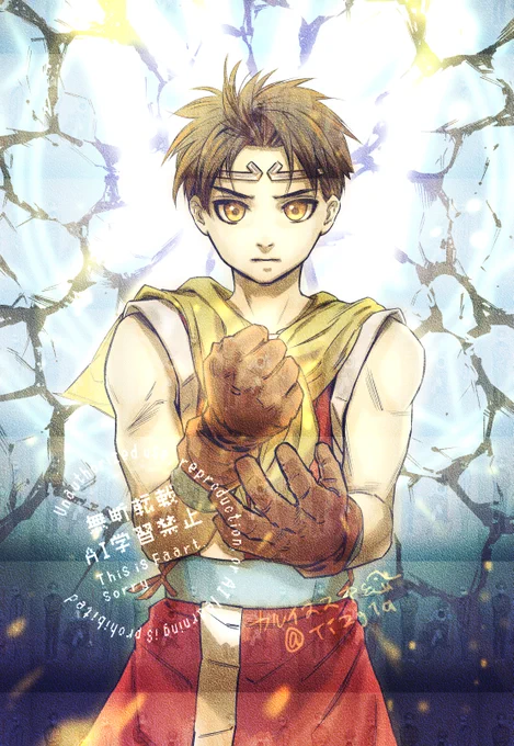 [第5位] 264票幻水2主人公(2主) (II,外伝)「あなたは、この街を守りたくはないのですか?」※イラスト続きあり#幻水総選挙開票中・宿星部門#幻水総選挙2024 