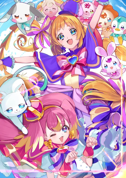 #今年も残りわずかなので今年一番ぶっ刺さった絵を自分で言うプリキュア/ホロライブから 