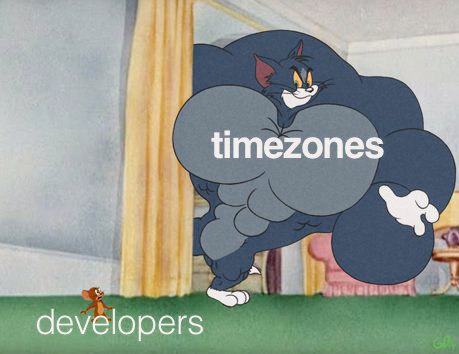 Timezones can be challenging 🙈