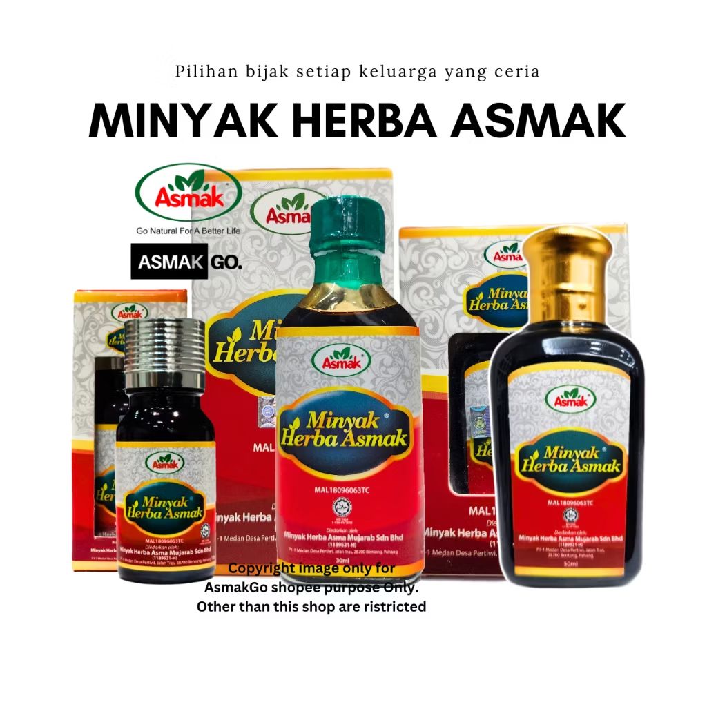 mathbuj21's tweet photo. Check out Minyak Herba Asmak Original HQ 10ml, 30ml, 50ml Sesuai Untuk Batuk Berkahak Bayi Seawal Newborn for RM19.00 - RM110.00. Get it on Shopee now! https://t.co/U61AUjKXgi https://t.co/cflml0Sgnb