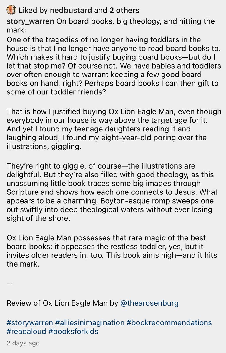 Very nice review of Ox, Lion, Eagle, Man by Théa Rosenburg
