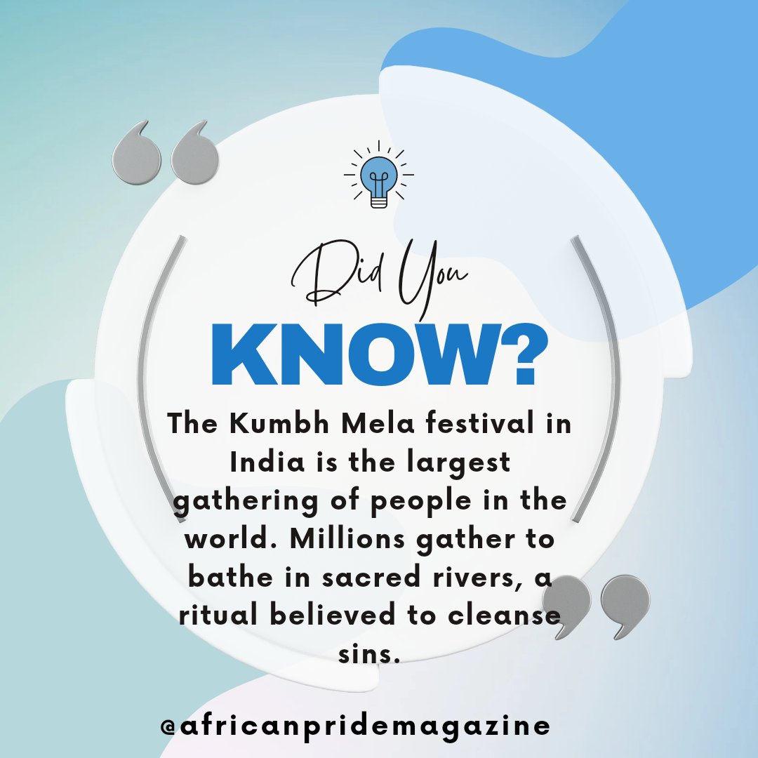 africanpridemag's tweet photo. Did you know Facts 

Learn fun and intere... https://t.co/7ZGMyEwcXk
#Africanpride #Africanpridemagazine #AfricanPridemagazinefan #Africanprideradio #AfricanPrideTV #didyouknowfacts https://t.co/BRYeRl349m