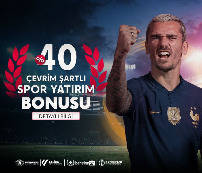 bahsinegunceltr's tweet photo. #Bahsine'de Yatırım Yap %4⃣0⃣ ÇEVİRİM ŞARTLI SPOR YATIRIM BONUSU'nu Kap ‼️
⚡️ Kazancını Katlamaya #Bahsine ile Devam Et Spor Keyfini Doyasıya Yaşa
💲 Tekli veya Kombine Kuponla Kazancını Katlamaya #Bahsine'de Devam Et !
🚀 Güncel Adresimiz: https://t.co/w5zeK9Ws2y https://t.co/QWwRgmCn43