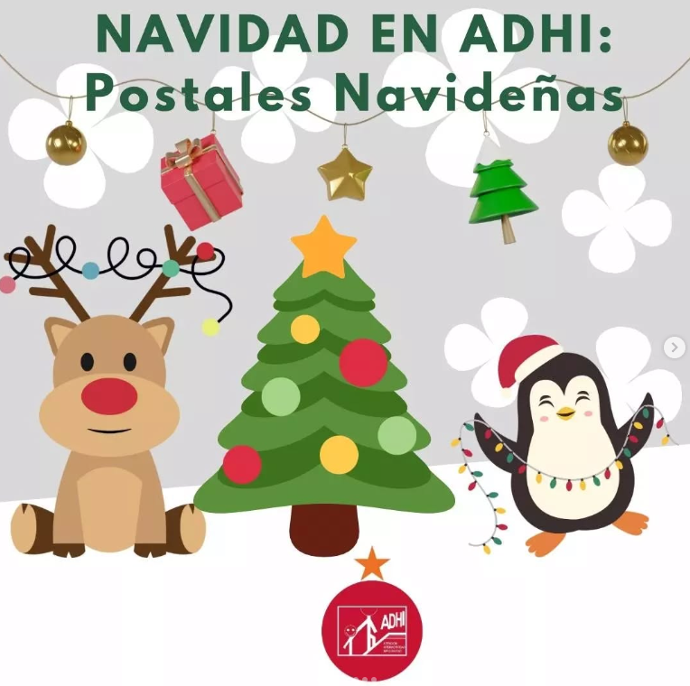 Toda la creatividad de nuestros chicos y chicas ilustrará la felicitación navideña que ADHI hace llegar todos los años a asociados y entidades colaboradoras. Podéis entregarla antes del 16 de Diciembre. Todas las participaciones serán premiadas.  #tdahesRealidad #familiasadhi