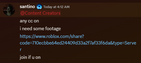 Cbrrah's tweet photo. The owner last night at 4 AM pining the content creators to help make the trailer. 🤯 https://t.co/jD1cnjtbj2