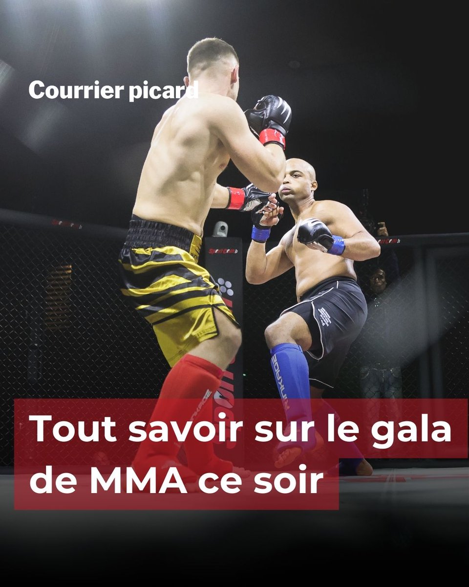 CourrierPicard's tweet photo. Découvrez le déroulé détaillé du gala de #MMA au Coliseum d’#Amiens => https://t.co/a9pqcDB6mm #asavoir #sortie #sport https://t.co/VW45RCRJqD