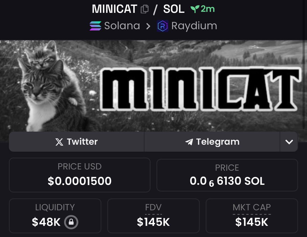 tomosakimasato's tweet image. 🚨 Scam Alert #MINICAT 🚨

Disclaimer: This post is not intended as financial advice. Always do your own research before making any investment decisions.