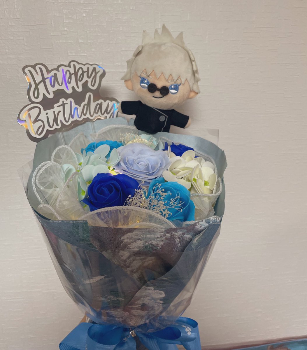 今年もおめでとう🩵

 #五条悟生誕祭2024
 #五条悟誕生祭2024