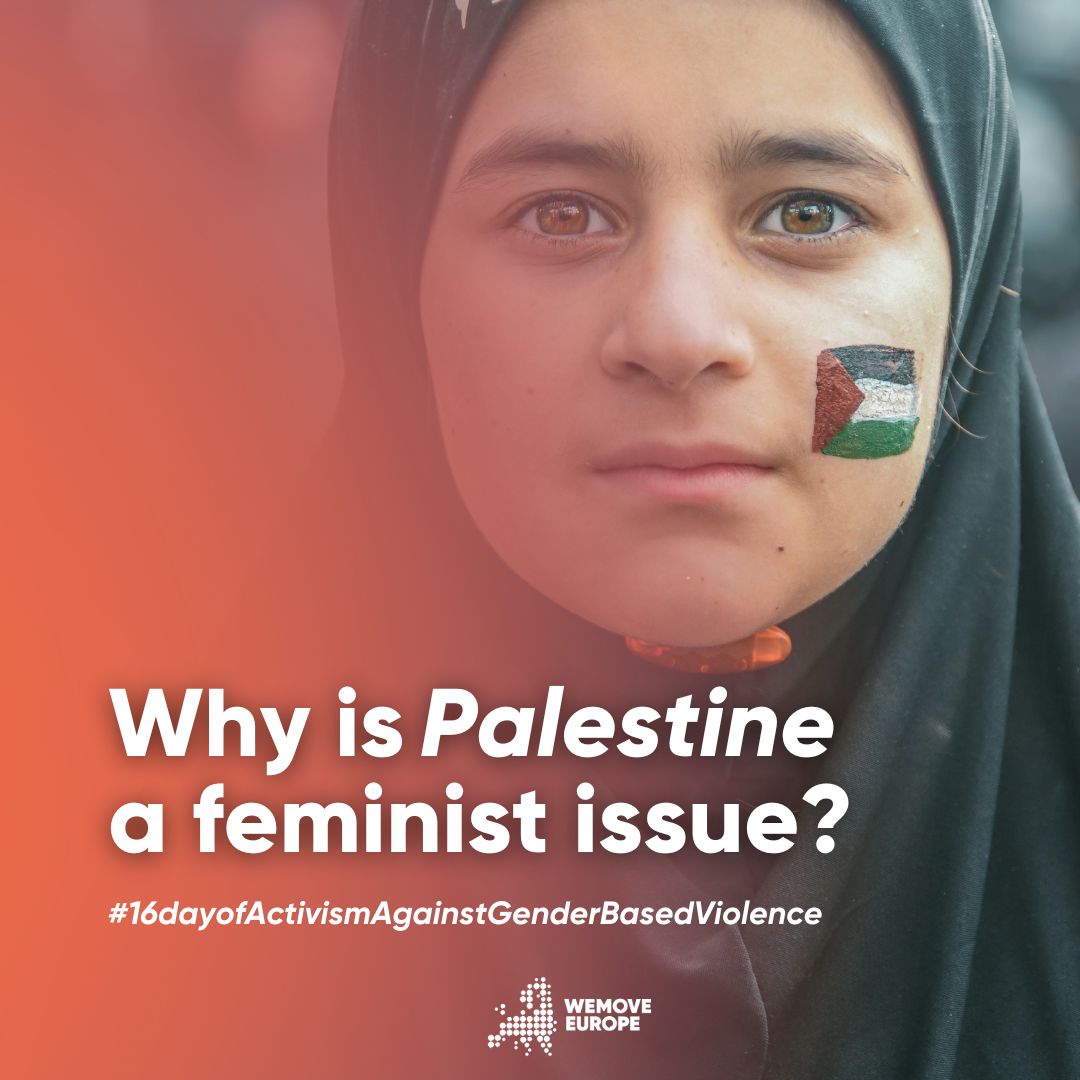 wemoveEU's tweet photo. 🕊 Palestinian women endure violence and oppression as part of a systemic effort to deny their rights and identity. This must end. Demand justice, peace, and accountability.

📜 Sign the petition to #RecognisePalestine: https://t.co/O3sraYkl5l

#GenderBasedViolence #Palestine https://t.co/8nF2oCRSox