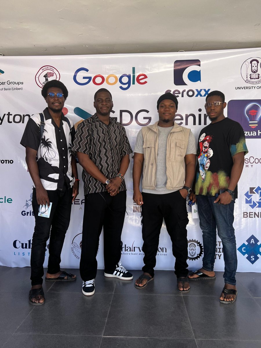 EbukaArinze_'s tweet photo. I'm still buzzing from the amazing #DevFestBenin2024 event.
It was such an honour to share insights on product management & connect with fellow tech enthusiasts!
#DevFestBenin #TechCommunity" https://t.co/BrVqaGQHxc
