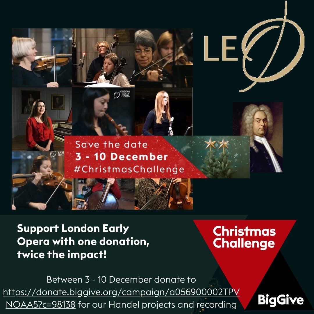 London Early Opera (@lonearlyopera) on Twitter photo We are raising funds in the <a href="/BigGive/">Big Give</a> #christmaschallenge 2024 towards our new venture ‘Baroque Music & Art - Education & New Recordings!’ <a href="/SignumRecords/">Signum Classics</a> <a href="/LonEarlyOpera/">London Early Opera</a>
donate.biggive.org/campaign/a0569…
Please share our campaign and enjoy watching our films of baroque music . 🎶 We are raising funds in the <a href="/BigGive/">Big Give</a> #christmaschallenge 2024 towards our new venture ‘Baroque Music & Art - Education & New Recordings!’ <a href="/SignumRecords/">Signum Classics</a> <a href="/LonEarlyOpera/">London Early Opera</a>
donate.biggive.org/campaign/a0569…
Please share our campaign and enjoy watching our films of baroque music . 🎶
