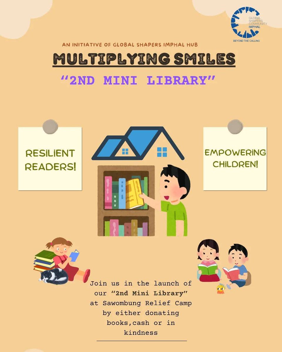 us in our mission to turn relief camps into havens of hope as we inaugurate our 2nd Mini Library Project at Sawombung Relief Camp. Your donations in the form of book or in kind aid, can make a world of difference in the lives of the displaced children. 

  #Innovationprize2024