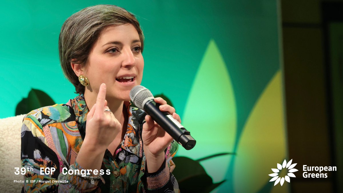 “Democracy is the best way that we have to fight against the far right.

We need democracy to be real, in participation, in providing reliable information and combatting disinformation.”

🌻 <a href="/BenniScuderi/">Benedetta Scuderi</a> from <a href="/GreensEFA/">Greens/EFA in the EU Parliament 🌍</a>
