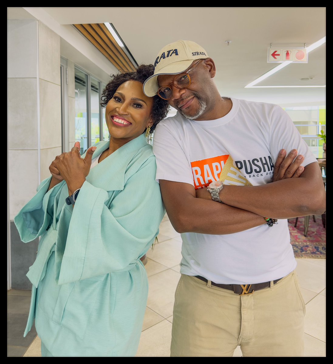 sphiwemhlambi's tweet photo. I really enjoyed the podcast interview with the ever-fabulous Thuli Magubane on #TheSuccessRate today.  
#Raphusha 👊🏾 https://t.co/VhQxAaLmYX