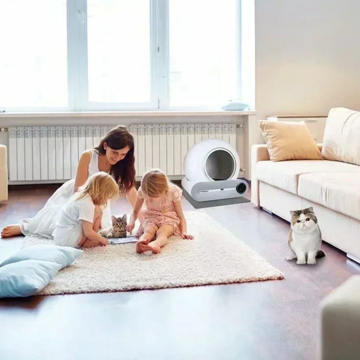 intimate_pets_'s tweet image. Say goodbye to scooping! 🗑️✨ The 65L Automatic Smart Cat Litter Box keeps your home clean and odor-free while ensuring your cat’s comfort and hygiene. 🐱💎
-
Shop Now! intimatepets.com
.
.
.
.
#SmartLitterBox #CatCare #OdourFree #SelfCleaning #PetHygiene #CleanHome