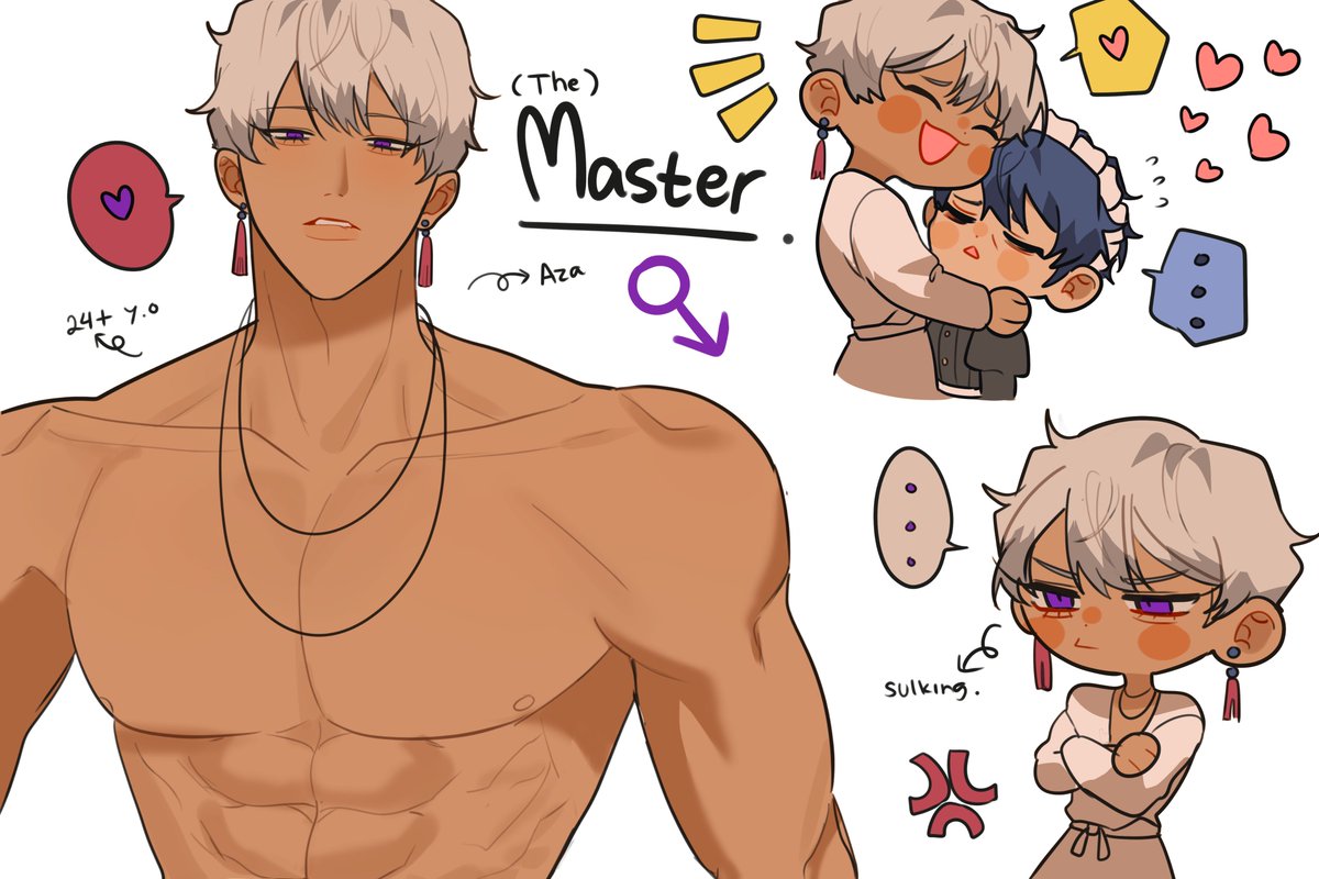nanaaaaa_133's tweet image. 👑x🧹?
.
#oc #digitalart #originalcharacter