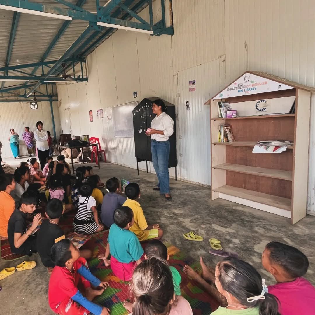 GSImphal's tweet photo. In our latest chapter of the Mini Library Project, we took a step toward promoting brighter, healthier lives by focusing on dental hygiene! 
#Innovationprize2024 https://t.co/JfwaPNtwzT