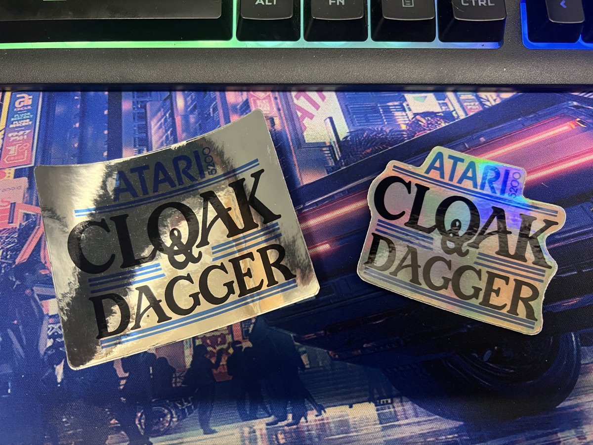 dadvinternet's tweet photo. Found these on cool decals on eBay. Now I just need to get a 5600 cartridge to put them on. 
Anyone else remember this movie from the 80’s. It was my favorite movie for a summer but, watching it now I can’t for the life of me understand why 🤣
#cheesy80smovies #80s #retro #movies https://t.co/FIGCUavTBq