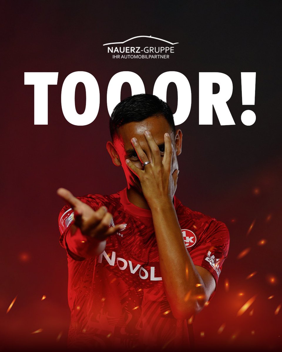 Rote_Teufel's tweet image. 73. | 2:0 | Wenn einer Derby kann, dann Kenny Prince Redondo! Kaum steht er auf dem Platz, verwandelt er einen Steilpass von Luca Sirch zum 2:0!

#Betze #FCKKSC