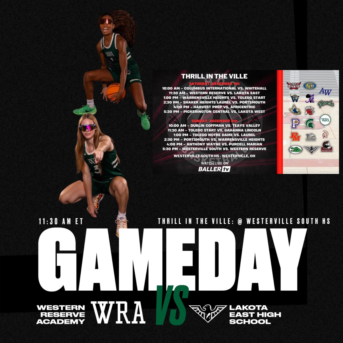 Playing two this weekend down here in Columbus🥶

📍Thrill in the Ville 
(@ Westerville South HS)

#GoPios