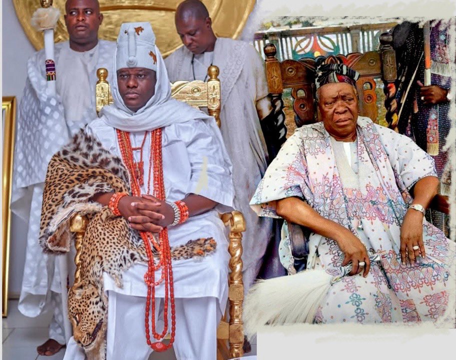 Same throne different century.

Happy 9th coronation anniversary to HIM. Ooni Adeyeye Enitan Babatunde Ogunwusi - Ojaja II. Bábà ẹ pẹ́ bí mọ́pẹ́ sé ń pẹ́, ẹ́ dàgbà bíi ará oórò.