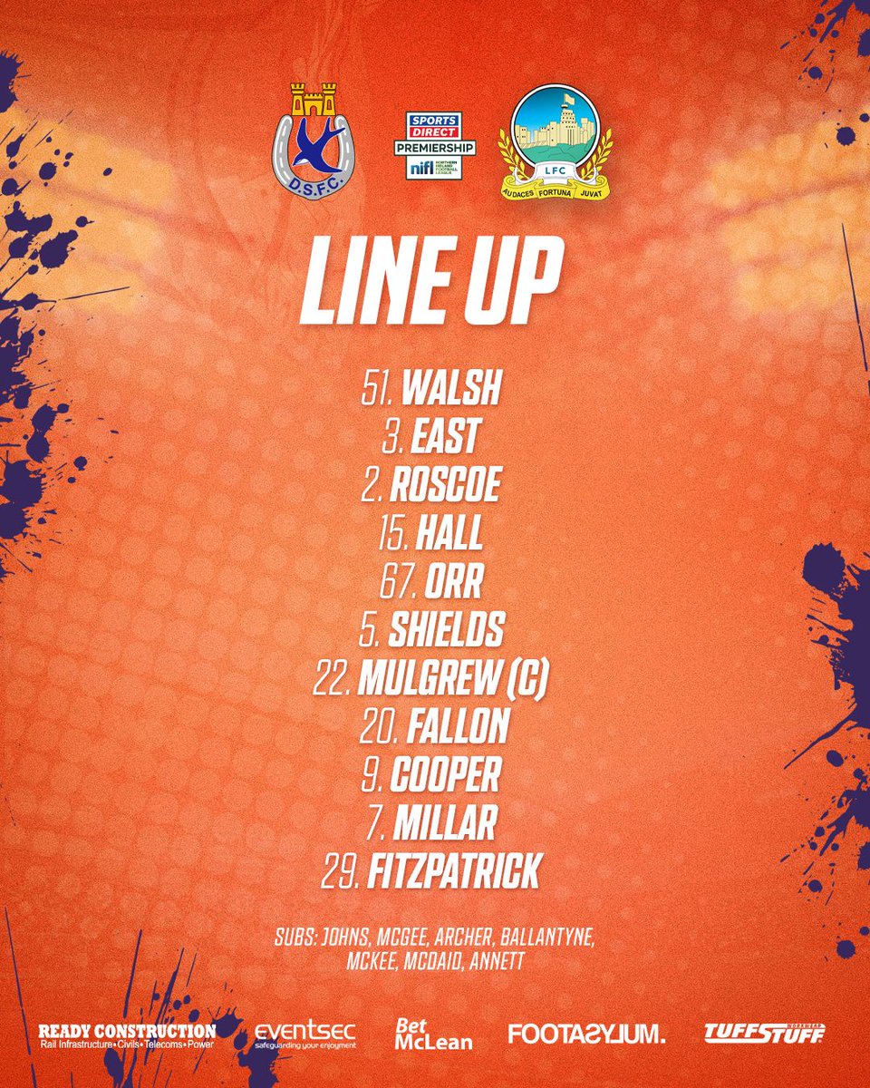 OfficialBlues's tweet photo. Your Linfield team for today's #SportsDirectPrem match against Dungannon Swifts at Stangmore Park 👊 

#COYB #AFJ | #SportsDirectPrem https://t.co/cyMVT0Tgep