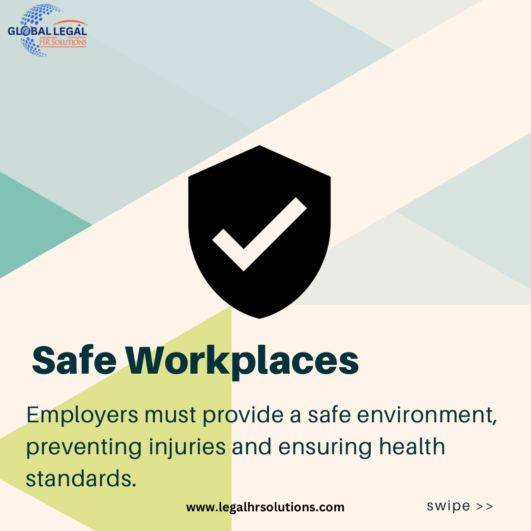 LegalHRSolution's tweet image. Global Legal HR Solutions offers expert legal guidance to help you navigate the complexities of HR laws. 

#EntrepreneurSupport #StartupSuccess #GlobalLegalHR #WorkplaceRights #FairWork #EmployeeEmpowerment #LegalAdvice #FutureProofYourBusines