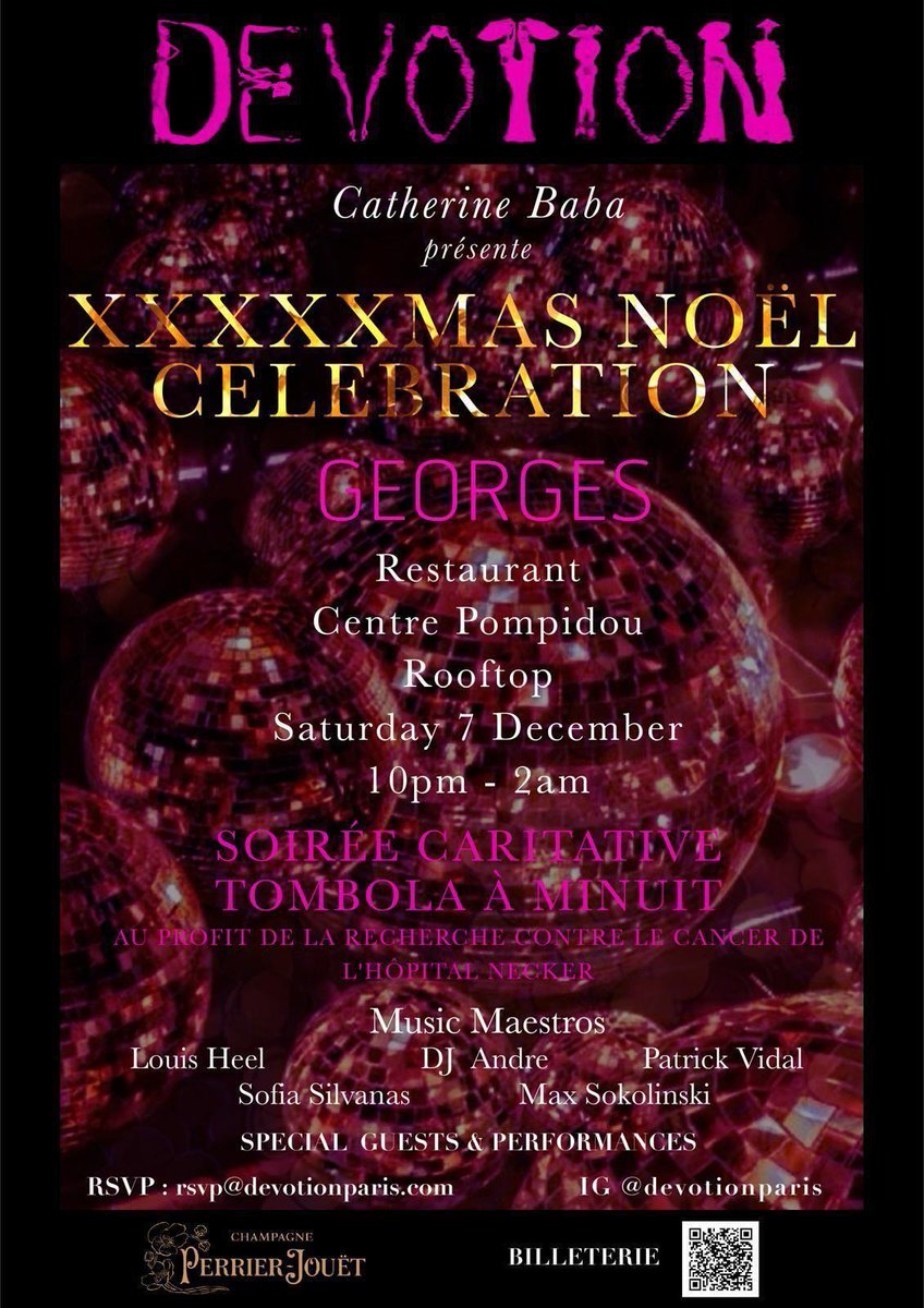 Christophe Vix-Gras 🇪🇺🇫🇷❤️💛💜 (@vixworld) on Twitter photo I wanna give you my devotion !
C'était un tube House en 1992
Aujourd'hui c'est la soirée caritative de Catherine Baba, contre le cancer
Avec <a href="/aboycalledvidal/">Patrick Vidal</a> & DJ André Bush
Ce soir au Georges sur le toit du <a href="/CentrePompidou/">Centre Pompidou</a>
helloasso.com/associations/d… I wanna give you my devotion !
C'était un tube House en 1992
Aujourd'hui c'est la soirée caritative de Catherine Baba, contre le cancer
Avec <a href="/aboycalledvidal/">Patrick Vidal</a> & DJ André Bush
Ce soir au Georges sur le toit du <a href="/CentrePompidou/">Centre Pompidou</a>
helloasso.com/associations/d…