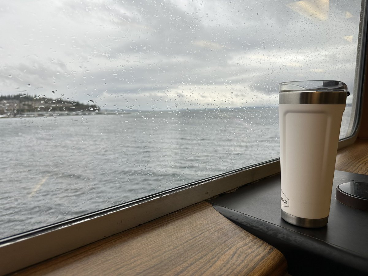 Fifth ferry in a week. My favorite mode of travel!