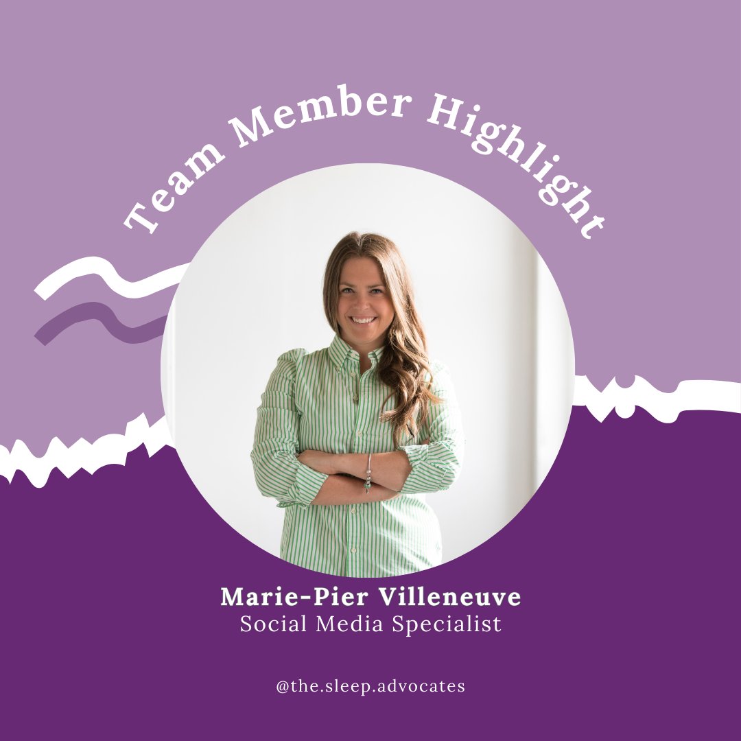 ⭐️Team member highlight - Marie-Pier, social media specialist 📷 

In a context where sleep has become a major challenge for many families, the role of a sleep consultant is emerging as an essential response to a growing need.

vimeo.com/1035689444/f60…