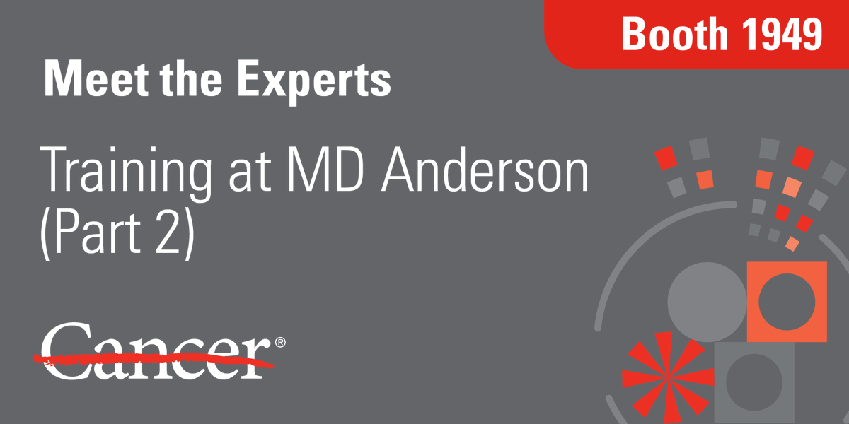 MD Anderson Cancer Center (@mdandersonnews) on Twitter photo At 2 p.m. PT, a group of experts will be in #ASH24 booth 1949 to share more about about stem cell transplantation and leukemia fellowship programs at MD Anderson. (3/5) <a href="/DQBMD/">Qaiser Bashir</a> <a href="/garciamanero/">G Garcia-Manero</a> <a href="/TapKadia/">Tapan Kadia</a> #EndCancer At 2 p.m. PT, a group of experts will be in #ASH24 booth 1949 to share more about about stem cell transplantation and leukemia fellowship programs at MD Anderson. (3/5) <a href="/DQBMD/">Qaiser Bashir</a> <a href="/garciamanero/">G Garcia-Manero</a> <a href="/TapKadia/">Tapan Kadia</a> #EndCancer