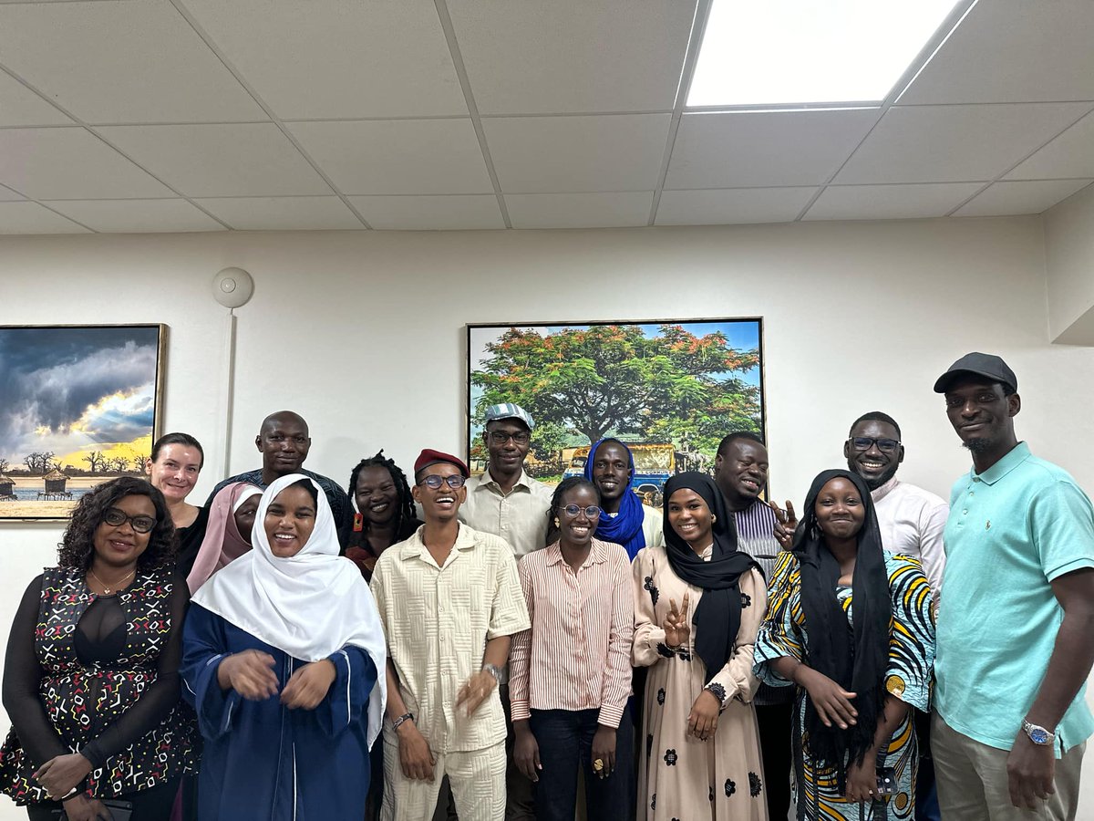 nadyDoum's tweet photo. Transformation Digitale au Sahel
Excellent Séminaire à Dakar 
#culture #genre #Inclusion #transformationnumerique https://t.co/9o6etvuDF8