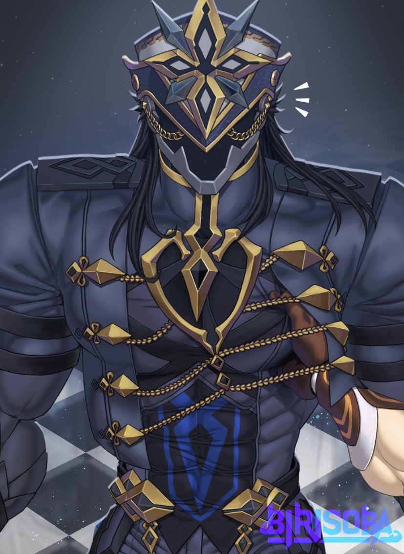 lingdingyi's tweet image. 话说完全没有画队长瑟图的欲望~🙄