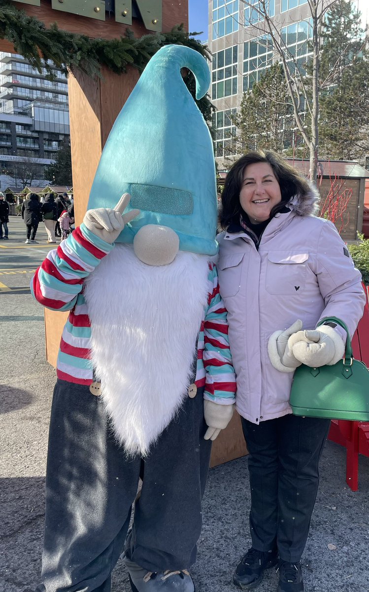 HFacilitation's tweet photo. Supporting @feednovascotia at Evergreen Festival…and fitting in some gnome fun too! #FeedNovaScotia #FestiveFun https://t.co/A2bZVyxBsL