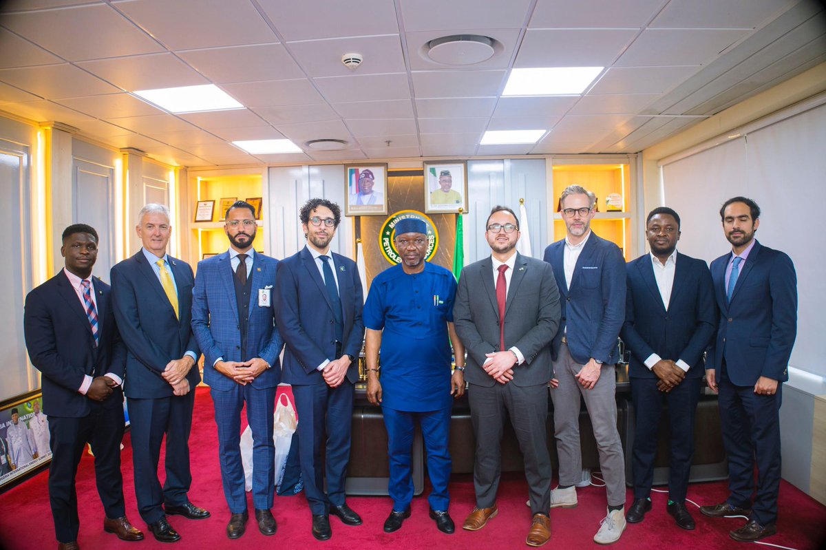 PHOTO NEWS 

Minister of State Petroleum Resources (Gas), Rt. Hon. Ekperikpe Ekpo hosted a delegation from the US State Department (ENR) Bureau of Energy Resources on the Methane Abatement Baselining programme at the NNPC Towers in Abuja on Thursday.

The delegation was led by