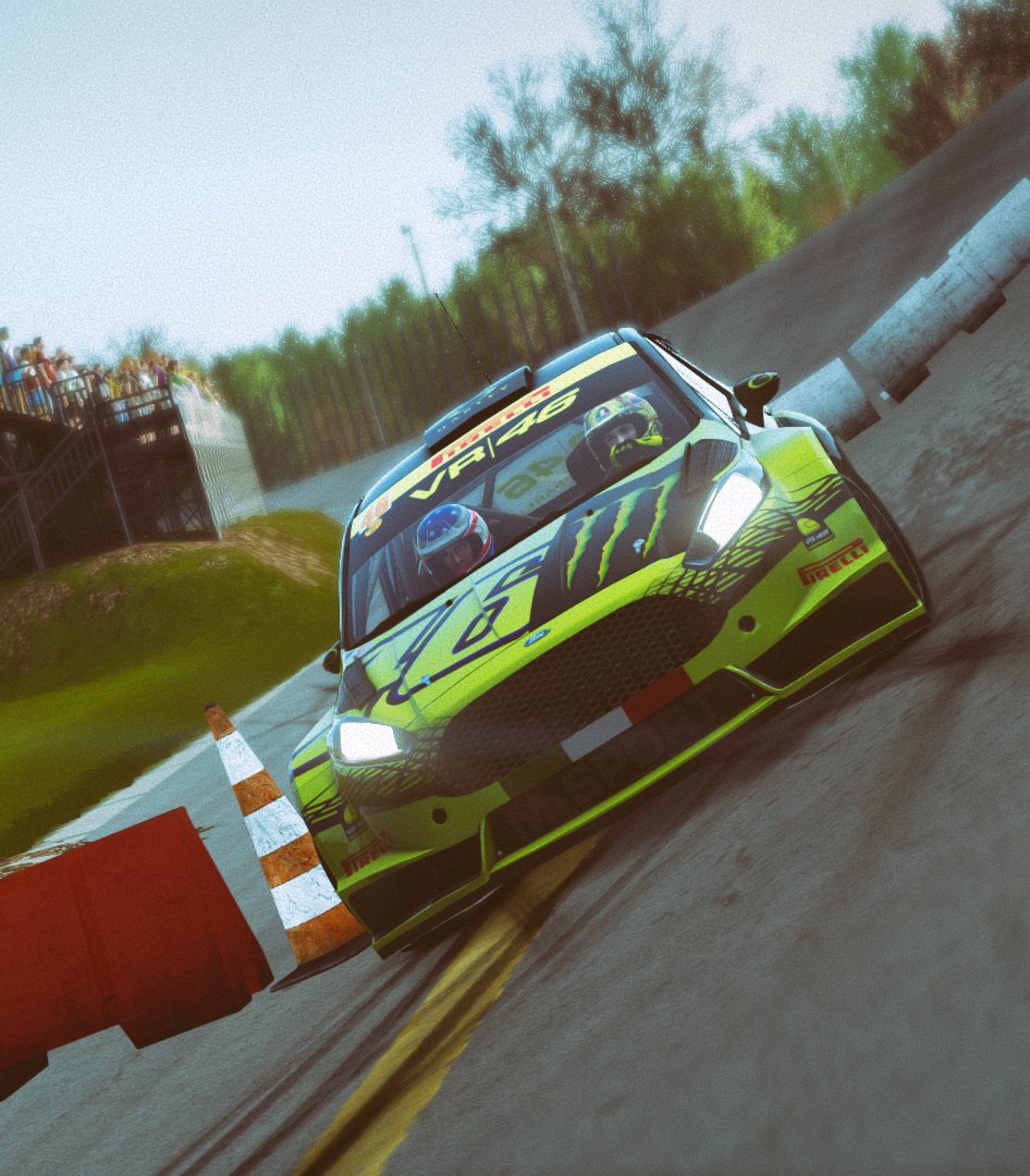 #MonzaRallyShow is on this weekend and you can play it in Valentino Rossi: The Game

VRTG has 5 stages on the grand prix track and oval plus the 2-car Masters' Show stage on the main straight. Your car choices are Fiesta RS WRC and Focus RS WRC (DLC).