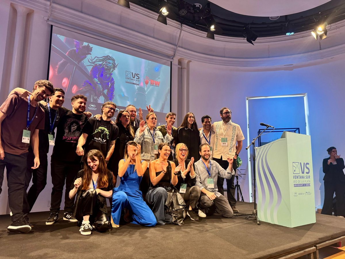 imcine's tweet photo. En la edición 2024 de @VentanaSur, el mercado audiovisual más importante de América Latina, que este año se realizó en Uruguay, se apoyan 6 producciones mexicanas.

En Blood Windows: ‘Lux Noctis', de Damiana Acuña, ‘Ruta al sol’, de Jorge Leyva y ‘Tekenchu’, de Carlos Matienzo. https://t.co/aRRWTB22Qz