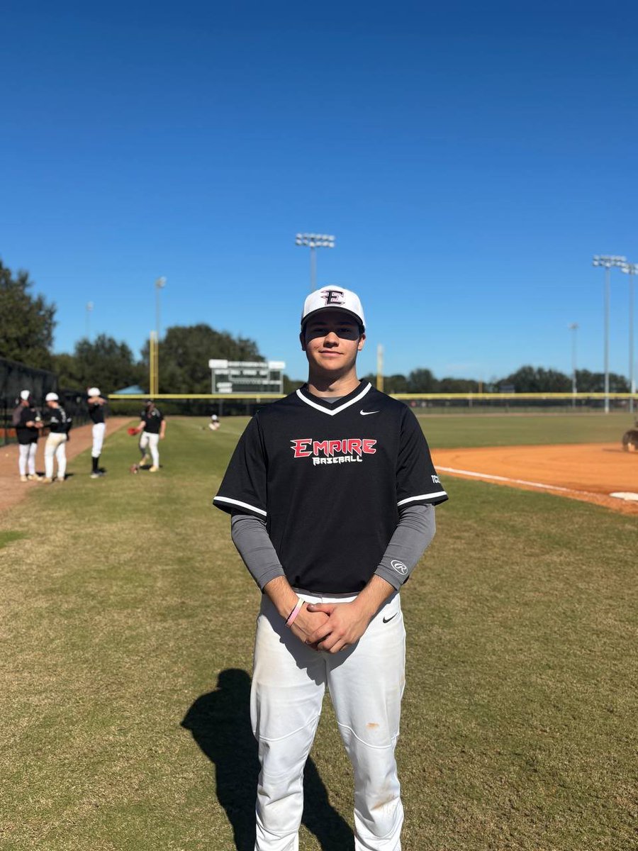 Prospect Wire | Player Spotlights (@pw_players) on Twitter photo Cristian Fonte
Empire Baseball 18U
<a href="/Empirebsbl/">Empire Baseball</a>
Goes the distance recording seven strikeouts and picking up the win.
<a href="/prospectwire/">Prospect Wire</a>
#PWPoG
#PWBaseball❄️⚾️ Cristian Fonte
Empire Baseball 18U
<a href="/Empirebsbl/">Empire Baseball</a>
Goes the distance recording seven strikeouts and picking up the win.
<a href="/prospectwire/">Prospect Wire</a>
#PWPoG
#PWBaseball❄️⚾️