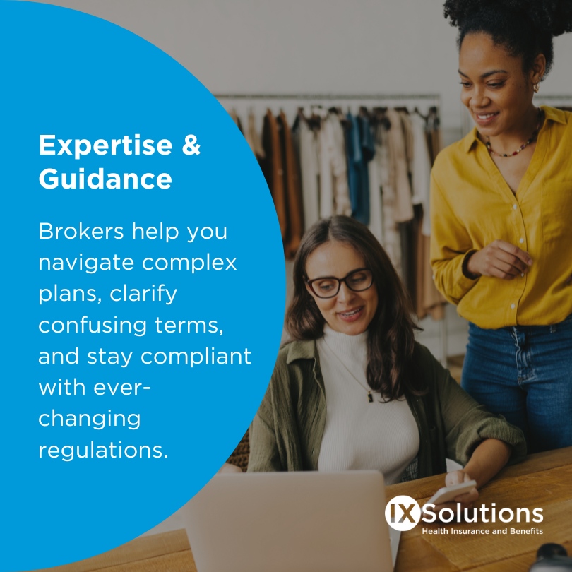 ixshealth's tweet image. Navigating the health insurance market can be overwhelming, but you don’t have to do it alone. 

Here’s how health insurance brokers simplify your benefits: ixs.bz/broker-benefit…

#IXSolutions #healthinsurance #employeebenefits
