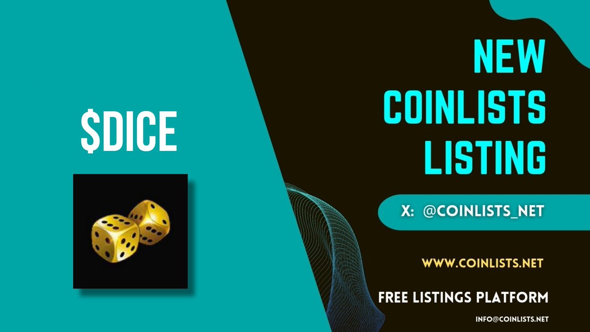 dexhouse_'s tweet photo. $DICE is on https://t.co/yP4febfrQV π
Vote: https://t.co/uLLudspm5l
@SmartDeFi_DICE
#coinlists #ethgems #btc #cmc https://t.co/Aibu0IyGai
