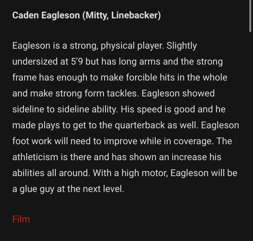 Caden Eagleson (@cadeneagleson) on Twitter photo I appreciate the recognition and write up by <a href="/westcoastpreps_/">West Coast Preps</a>. I look forward to getting better for next season I appreciate the recognition and write up by <a href="/westcoastpreps_/">West Coast Preps</a>. I look forward to getting better for next season